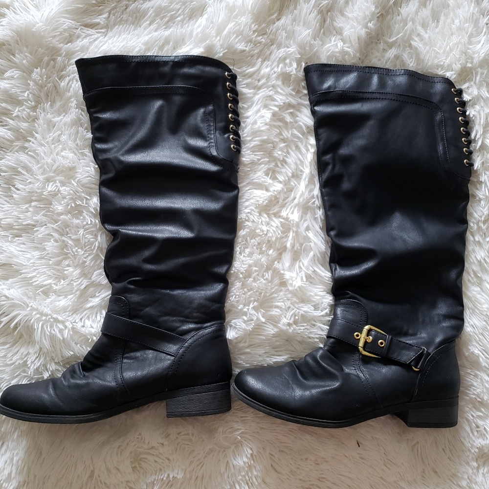 EUC Lace Up Boots